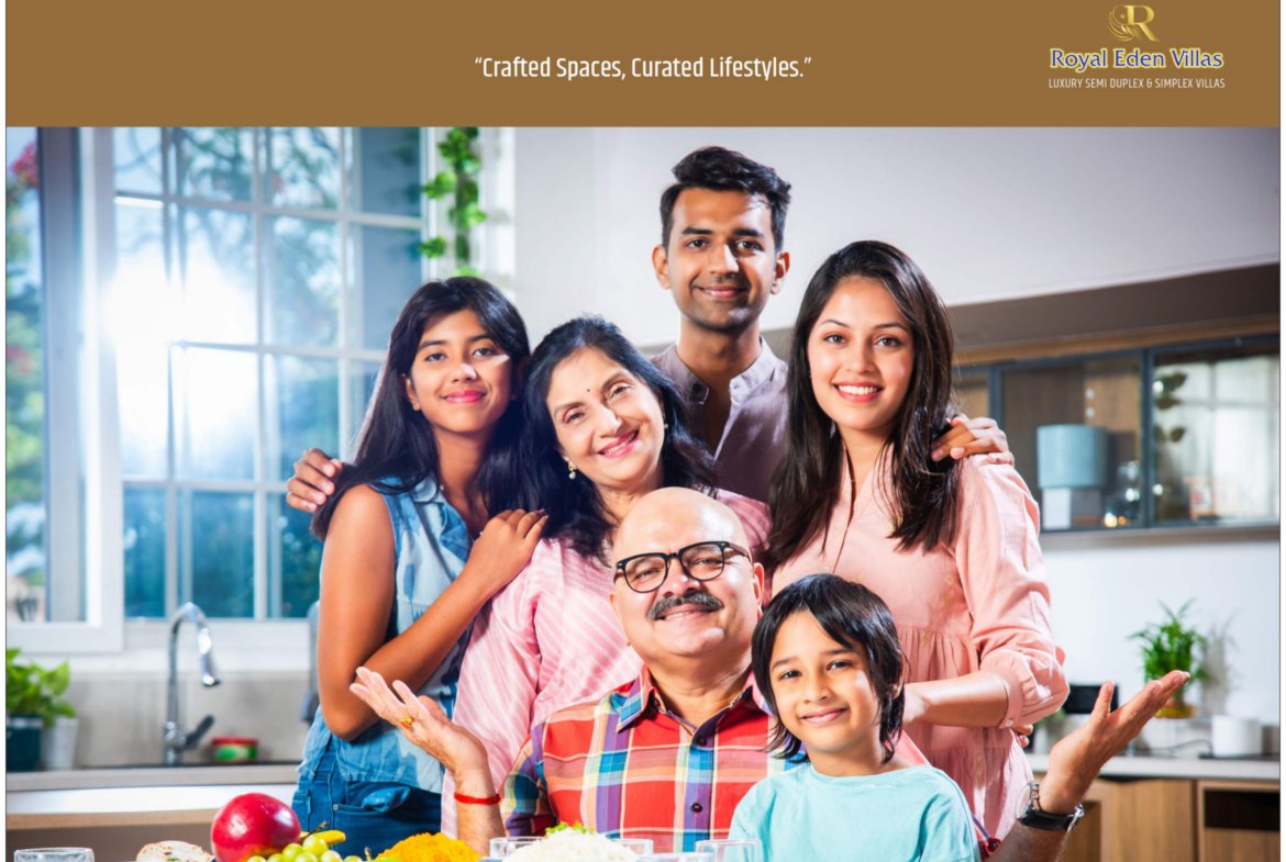 Royal Eden Villas – Luxury Semi Duplex & Simplex Villas (3BHK), Kota