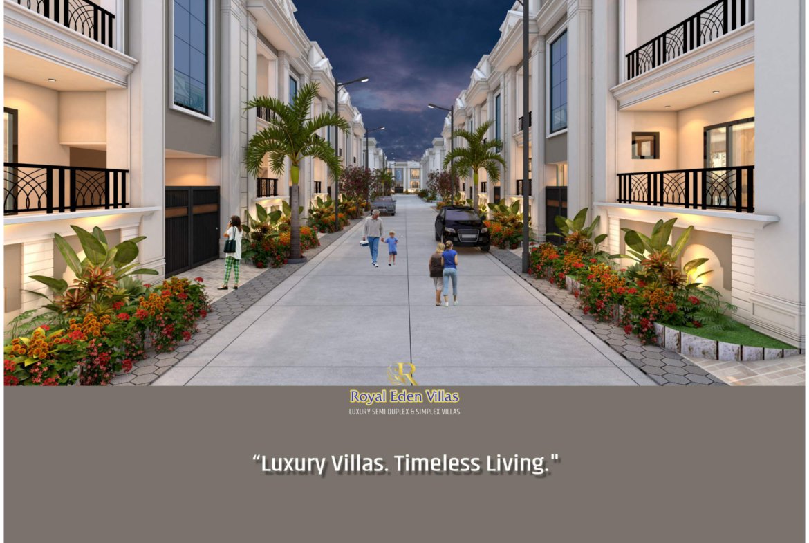 Royal Eden Villas – Luxury Semi Duplex & Simplex Villas (3BHK), Kota