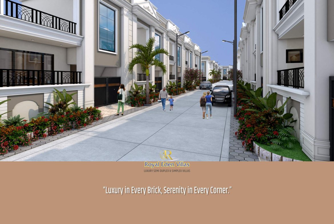 Royal Eden Villas – Luxury Semi Duplex & Simplex Villas (3BHK), Kota