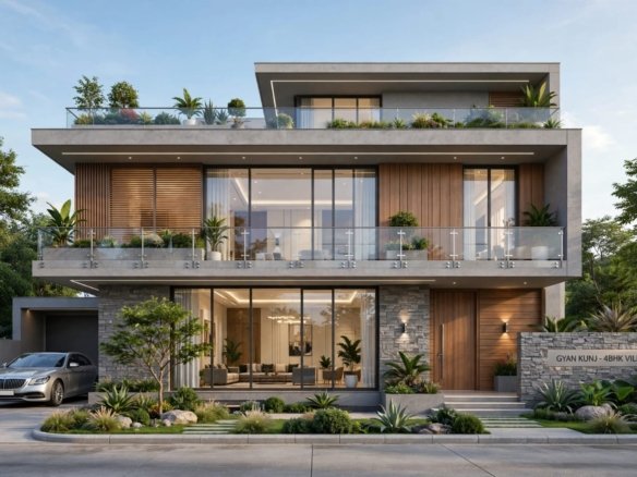 GYAN KUNJ – Premium 4 BHK Luxury Villas By Dhanlaxmi Properties, Kota
