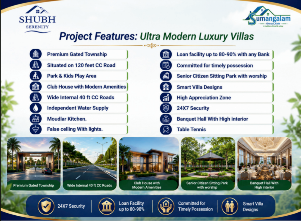 ​SHUBH SERENITY – Premium Gated Township | Premium Residential Plots to Build Your Dream Home