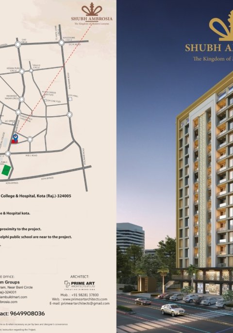 Shubh Ambrosia – Premium 3 & 4 BHK Apartment Project