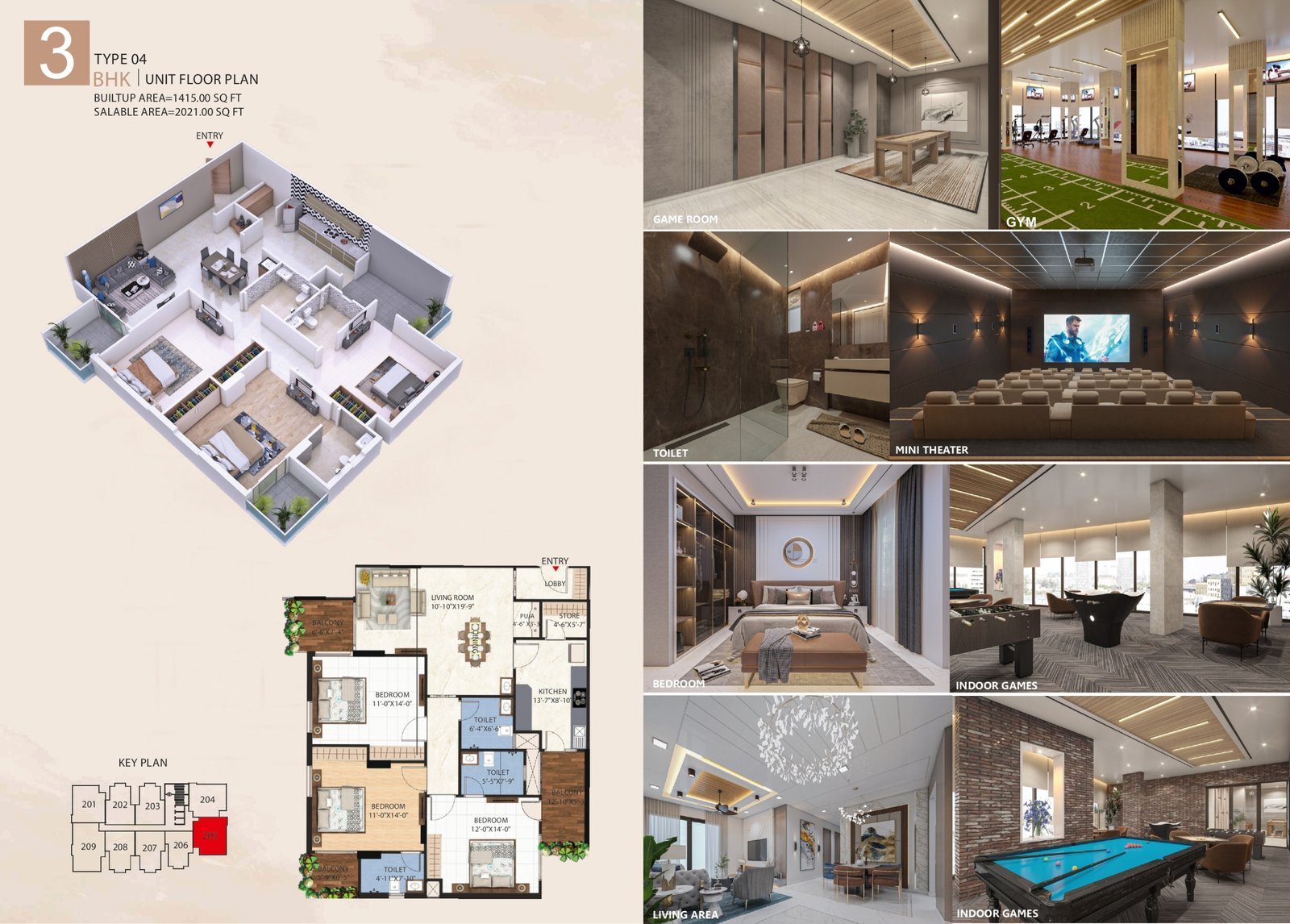 Shubh Ambrosia – Premium 3 & 4 BHK Apartment Project