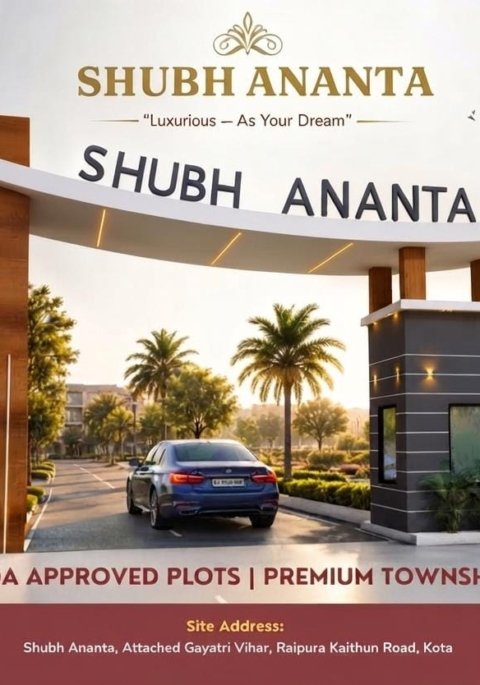 Shubh Ananta – Premium KDA Approved Plots & Township