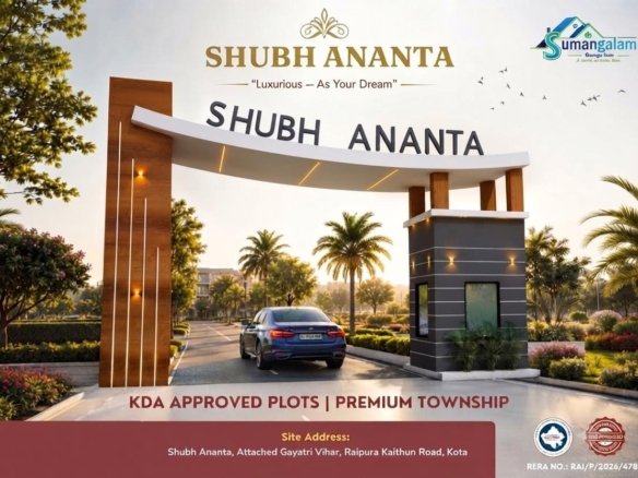 Shubh Ananta – Premium KDA Approved Plots & Township